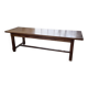 Table de ferme XL en chêne massif