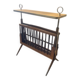Folding magazine rack attributed to Ico Parisi-Italy from the 1950s