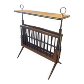Folding magazine rack attributed to Ico Parisi-Italy from the 1950s