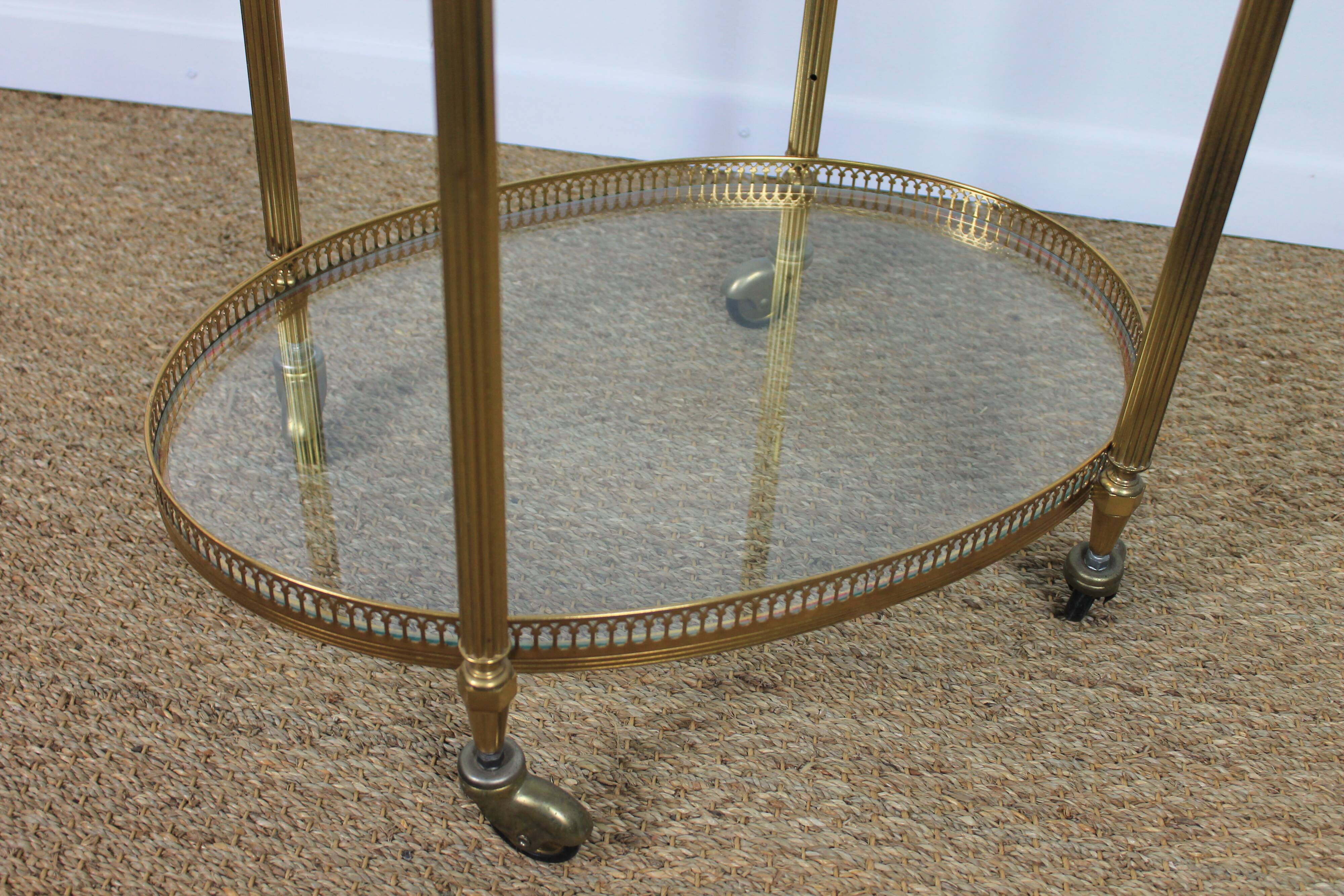 Brass rolling bar