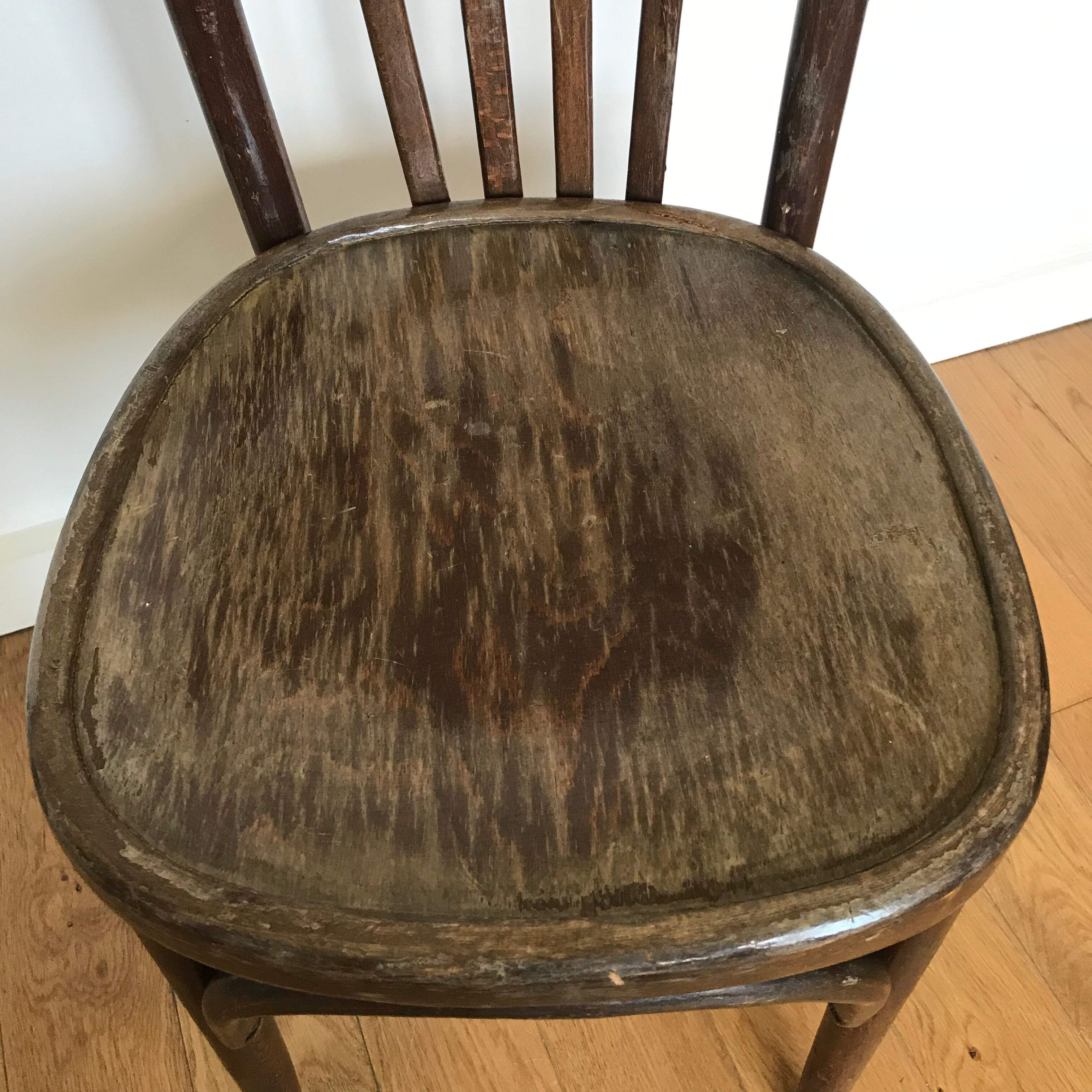 Wooden bistro chair