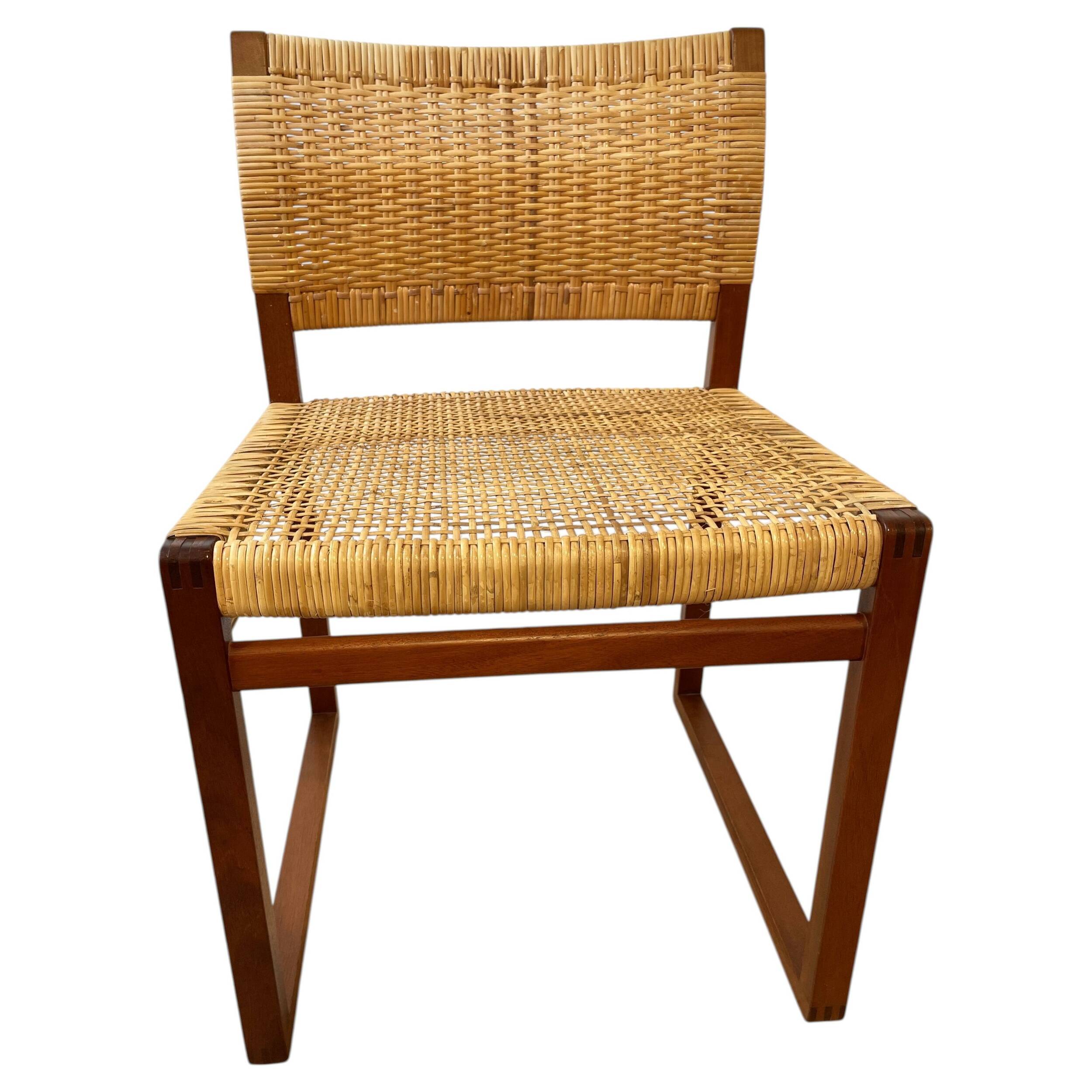 BM61 chairs in mahogany by Borge Mogensen