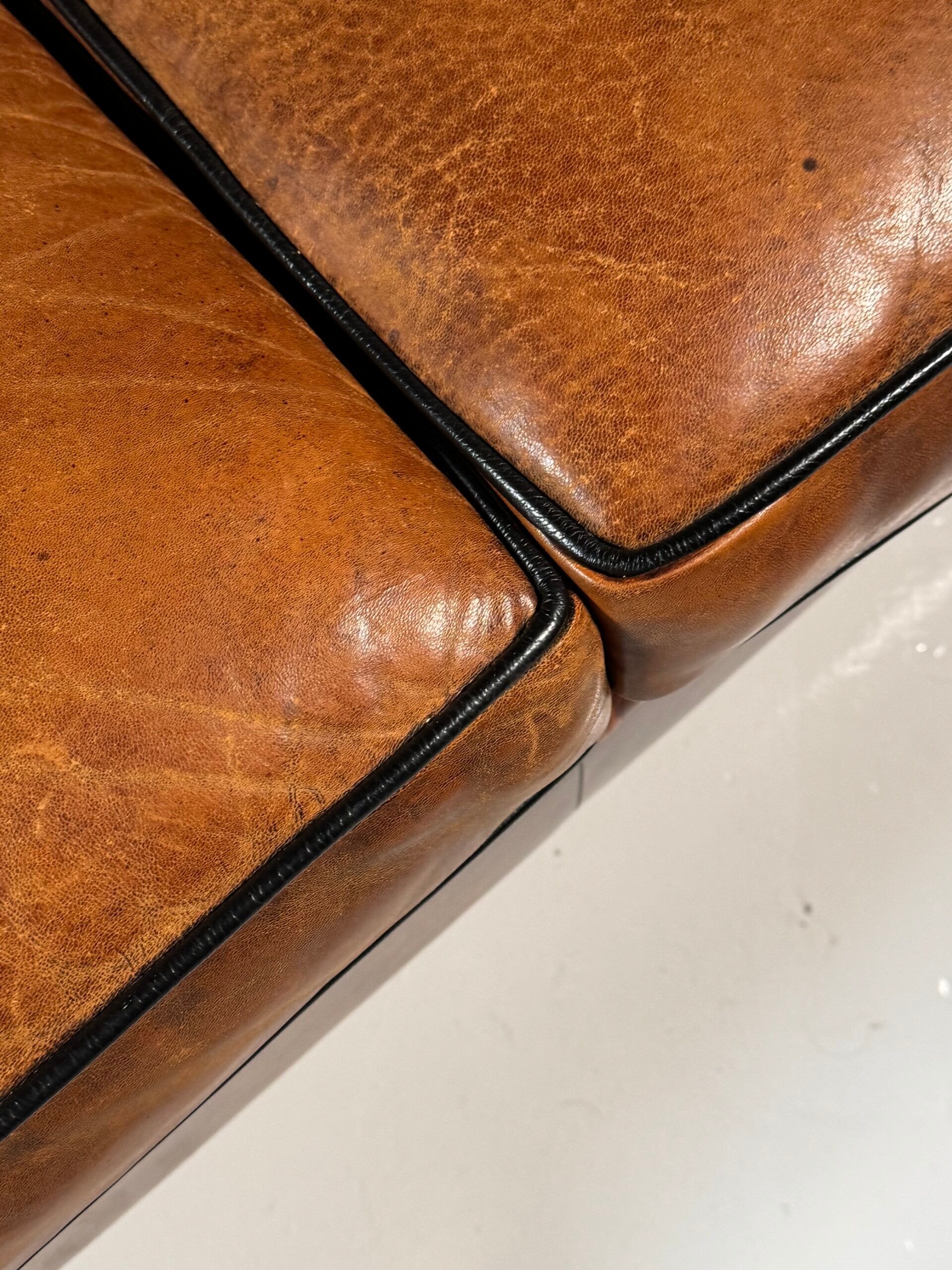 Sheepskin 3-seater classic sofa