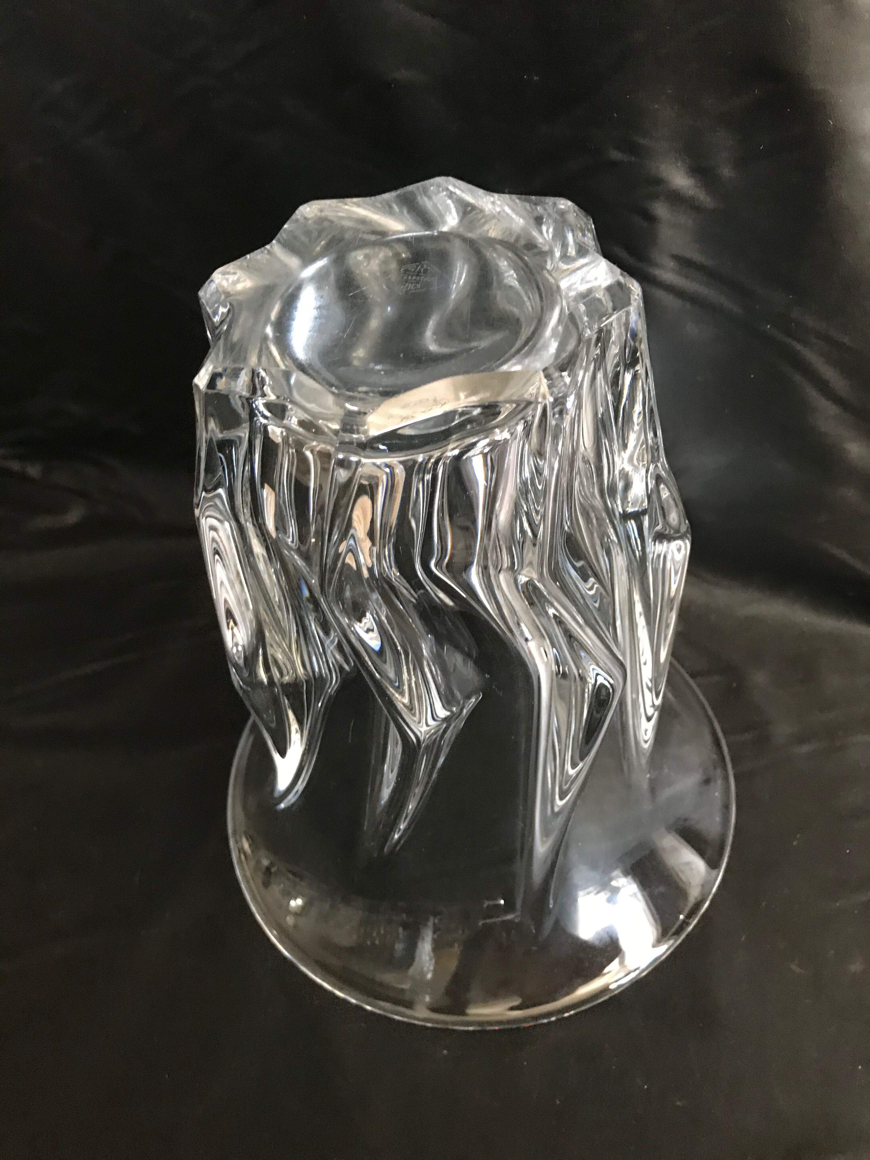 Cristallerie de Vannes Le Châtel vase