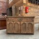 Atypical 19th century oak sideboard