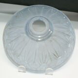 Pair of pressed glass cups