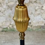 Lampadaire vintage , décors en laiton pieds tripodes circa 1960’s