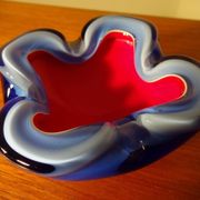 Italian Murano Glass Ashtray, 1960s