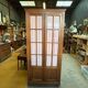 Ancienne Armoire parisienne vitrée en bois