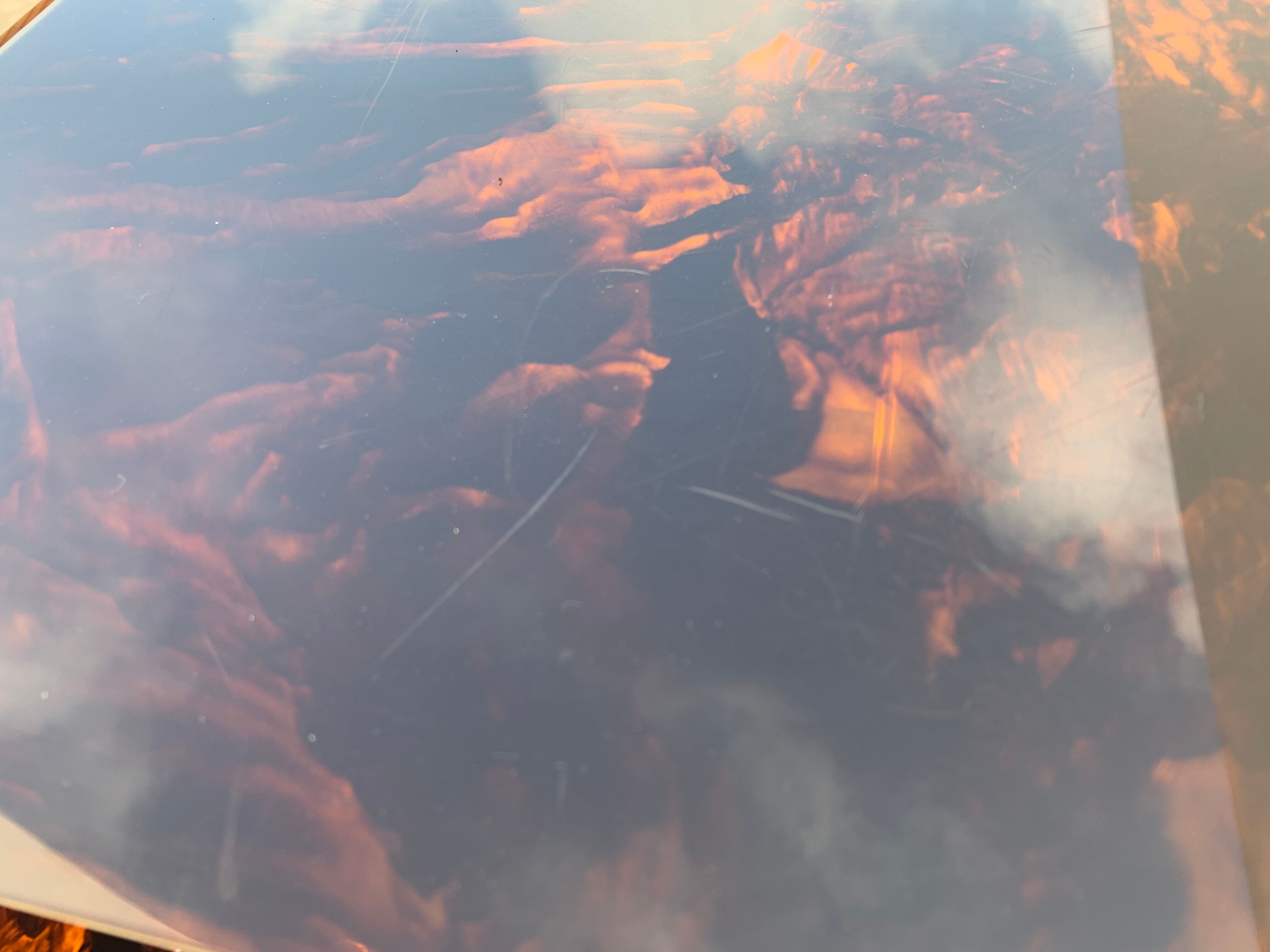 Range records or vinyl range in plexi, turtle scales effect, on wheels, 1970