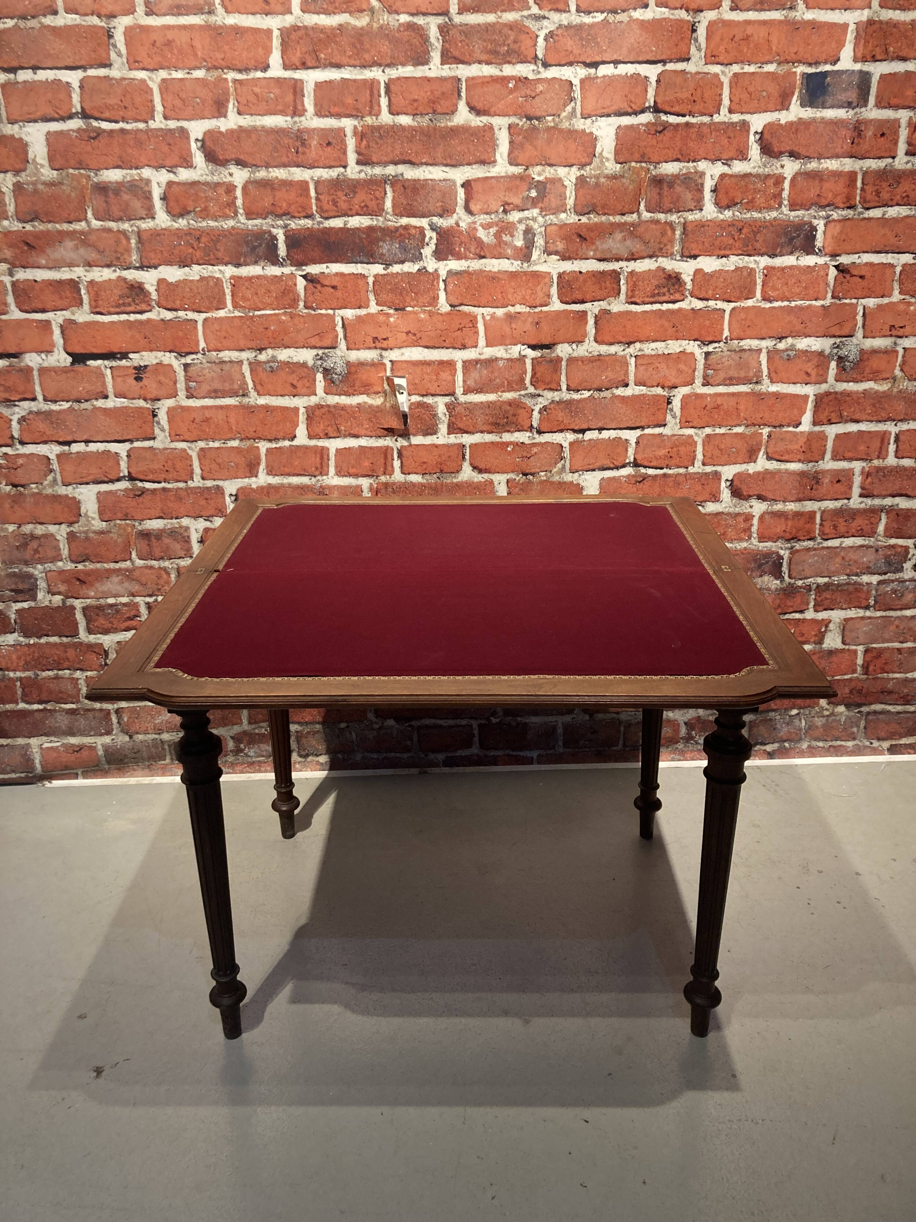 Wooden games table