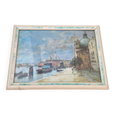 Oil painting on canvas A. Mariani Venice 1950