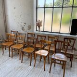 Set 11 Baumann bistro chairs