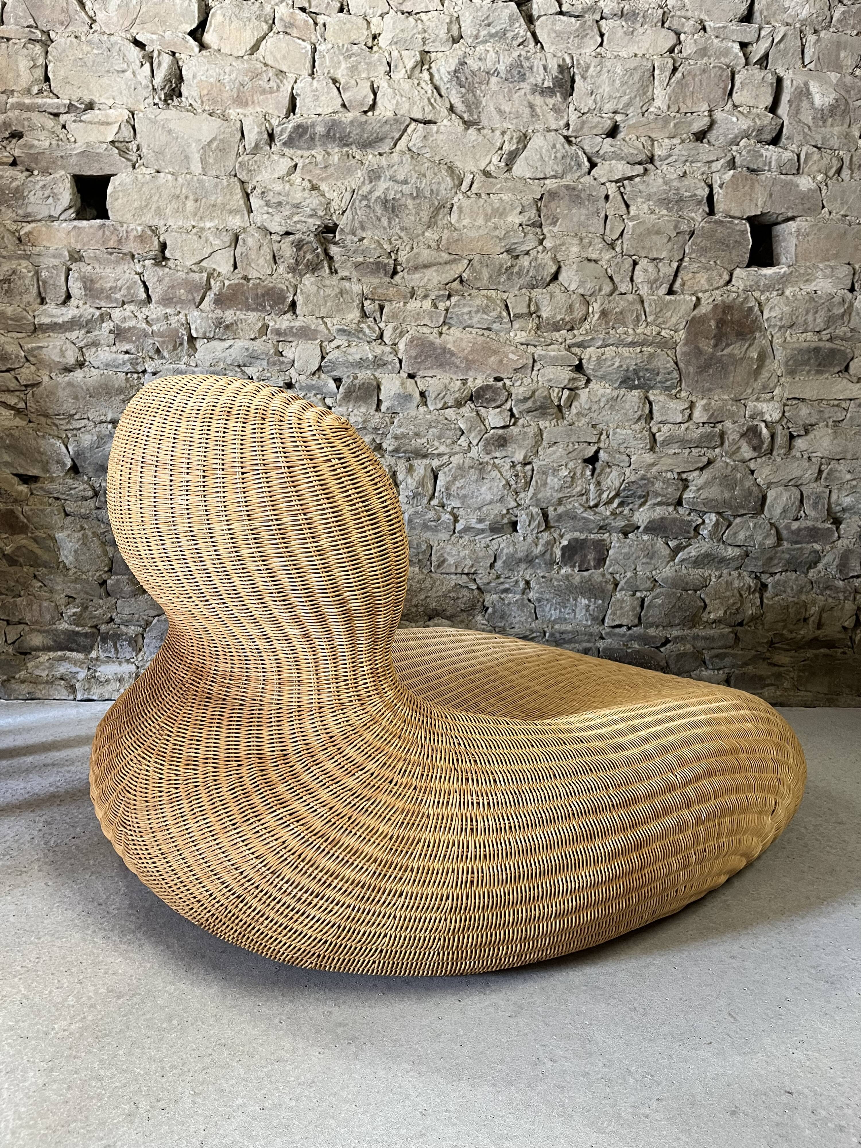 Wicker and rattan heater model Strovik by Carl Öjerstam for IKEA