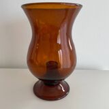 Biot large glass candleholder