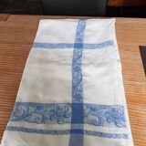 Nappe ancienne brodée