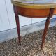 Louis XVI style half-moon console