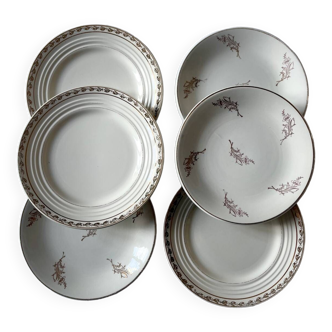 Assorted dessert plates