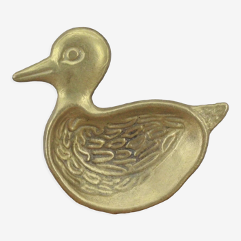 Empty brass duck pocket