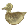 Empty brass duck pocket