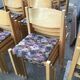 Chaise vintage 1980s Hiller design scandinave