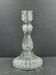 Molded glass candle holder trendy 22.5 cm