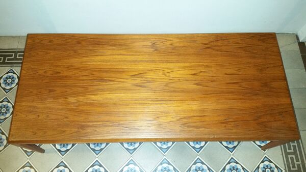Table basse scandinave année 50 60 Johannes Anderson par SILKEBORG