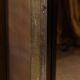 Miroir carré vintage en laiton et bronze du 20ème siècle par Belgo Chrom, Belgique