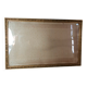 Old frame wood stucco gilding original 67x42 foliage 63x38 cm + glass SB