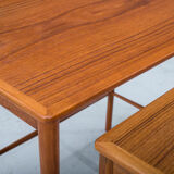 Mid-cenury teak nesting tables by Kai Winding for Poul Jeppesens