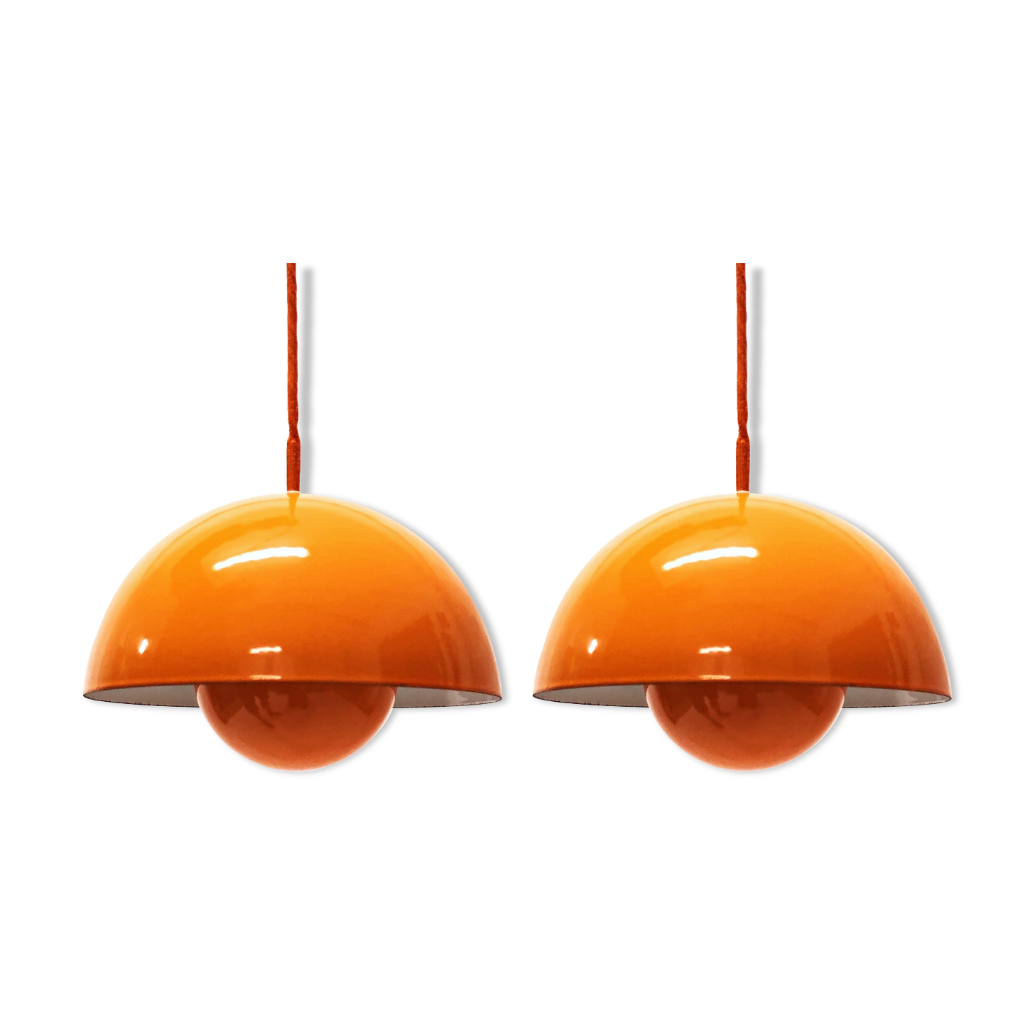 Set de suspensions Verner Panton pour Louis Poulsen Danemark