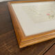 Lithograph, double profiles, Jean Cocteau