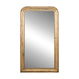 19th C Louis Philippe Mirror with Flowers