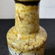 Pair of vases German ceramic bottle VEB Haldensleben