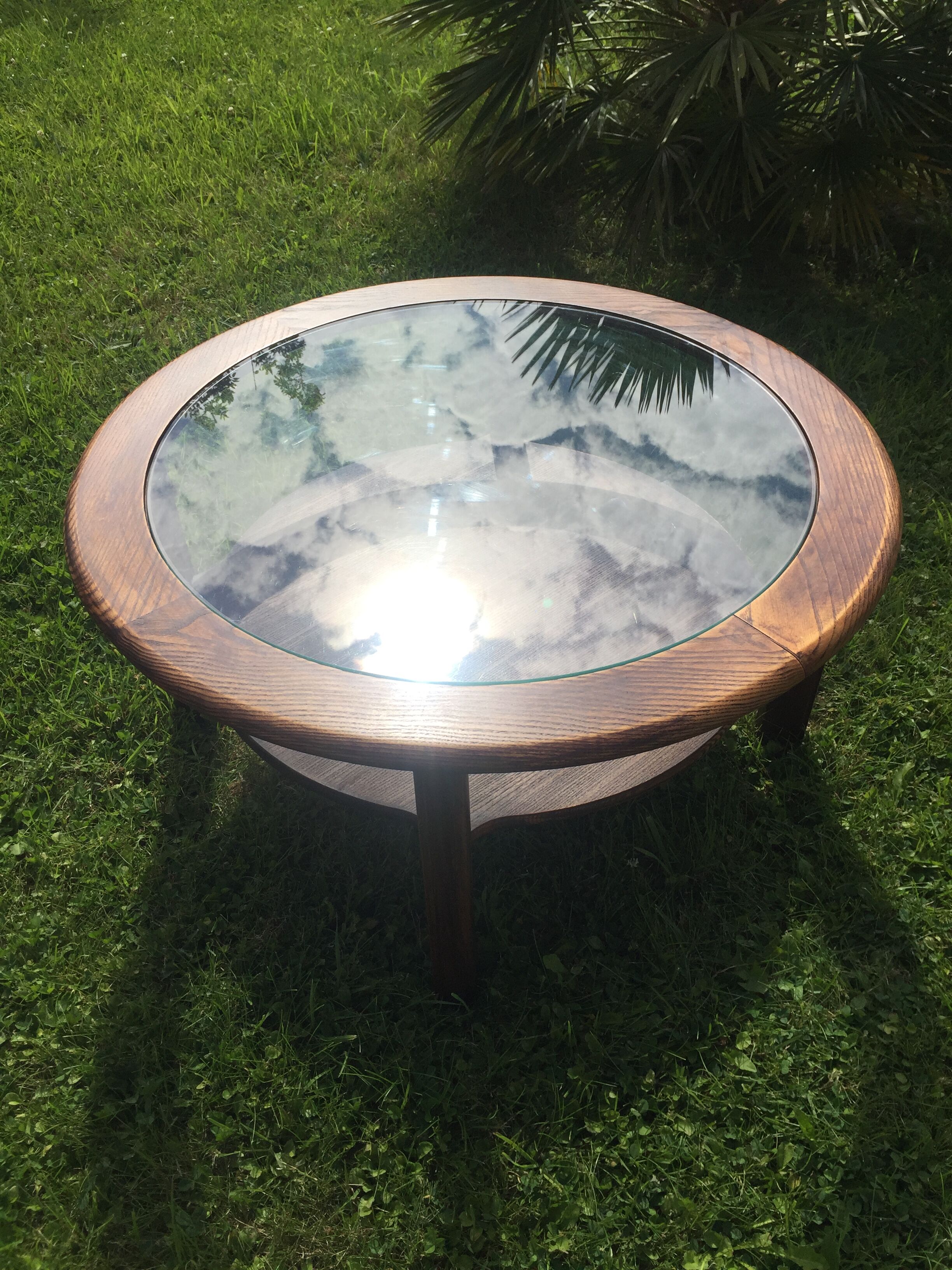 Vintage gplan round coffee table
