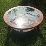 Vintage gplan round coffee table
