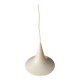 Suspension Space Age white Mid-Century witch hat shaped