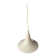 Suspension Space Age white Mid-Century witch hat shaped