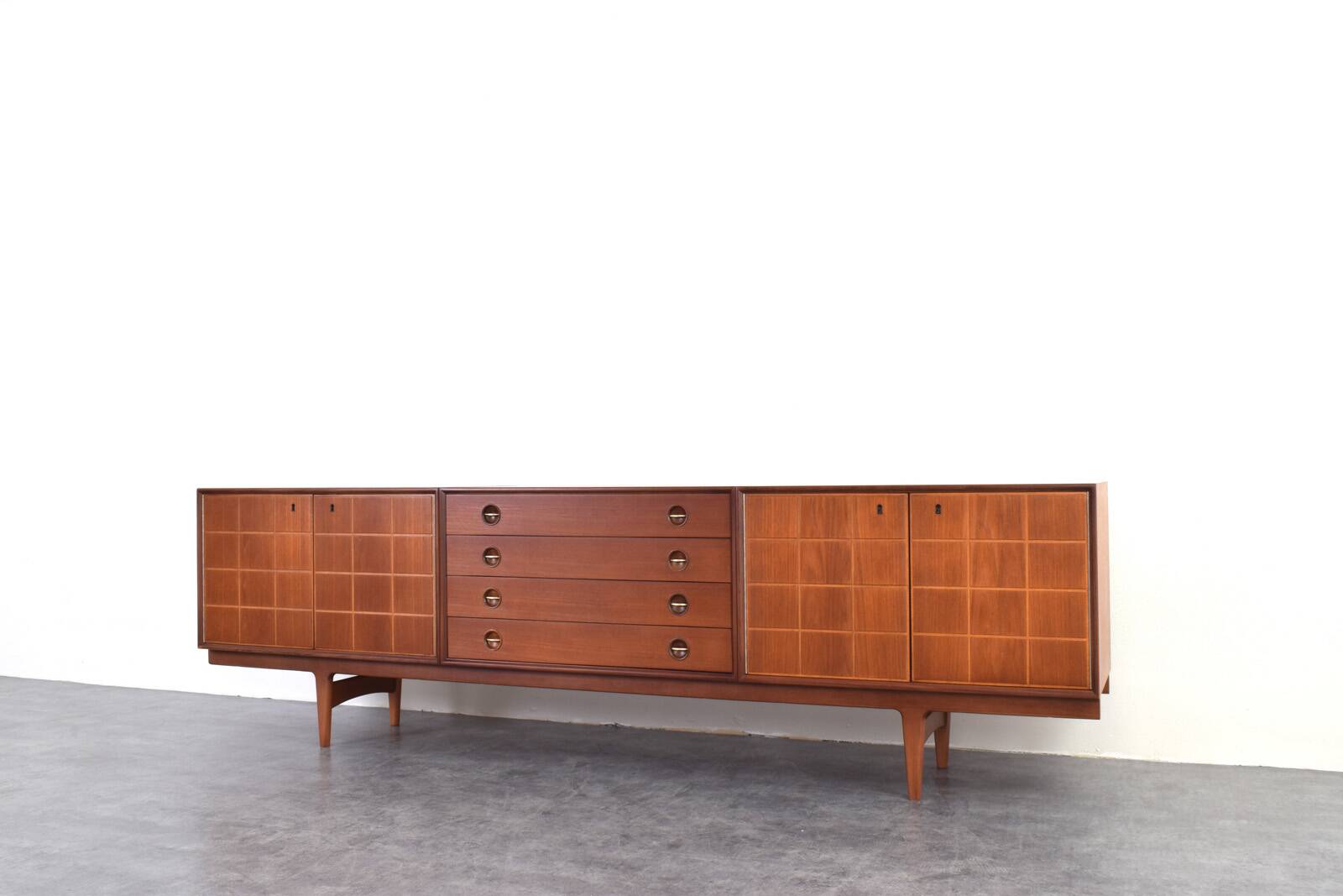 Mid-Century Teak Sideboard by Rolf Rastad & Adolf Relling for Gustav Bahus