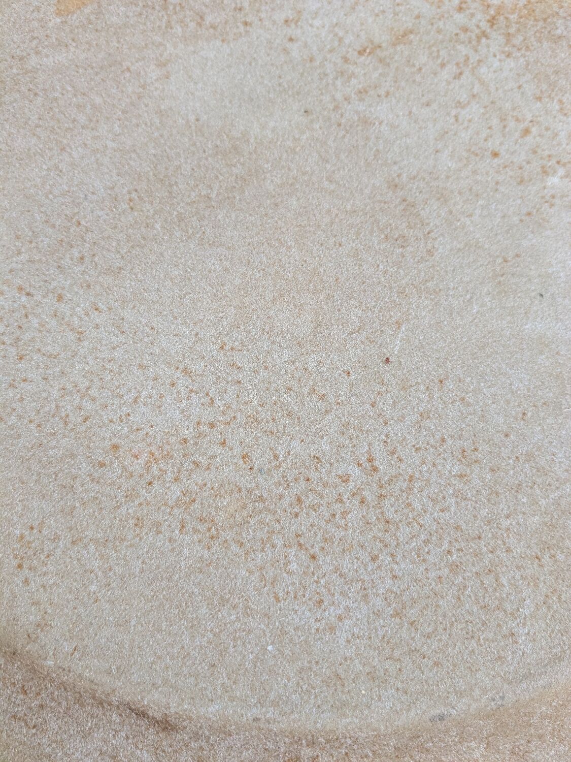 Plateau métal décor floral