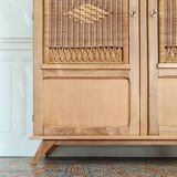 Armoire cannée