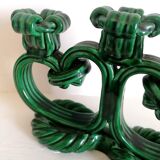 Candle holder slurry style Vallauris, 1950