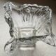 Molded glass vase