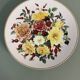 Franklin Mint Golden Aura decorative plate, porcelain