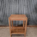 Vintage oak side table