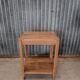 Vintage oak side table