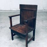 19th Century Primitive Folk Art Armchair