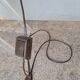 Large foot of openwork ceramic lamp ep 1960