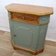 Vintage sage green confiturier, France, 1960s