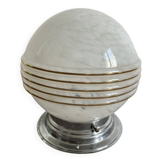 Globe - Clichy glass ceiling light (White-gray model)